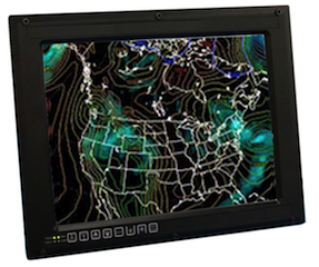 25.5 inch avionics display